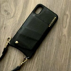 Bandolier phone case with strap